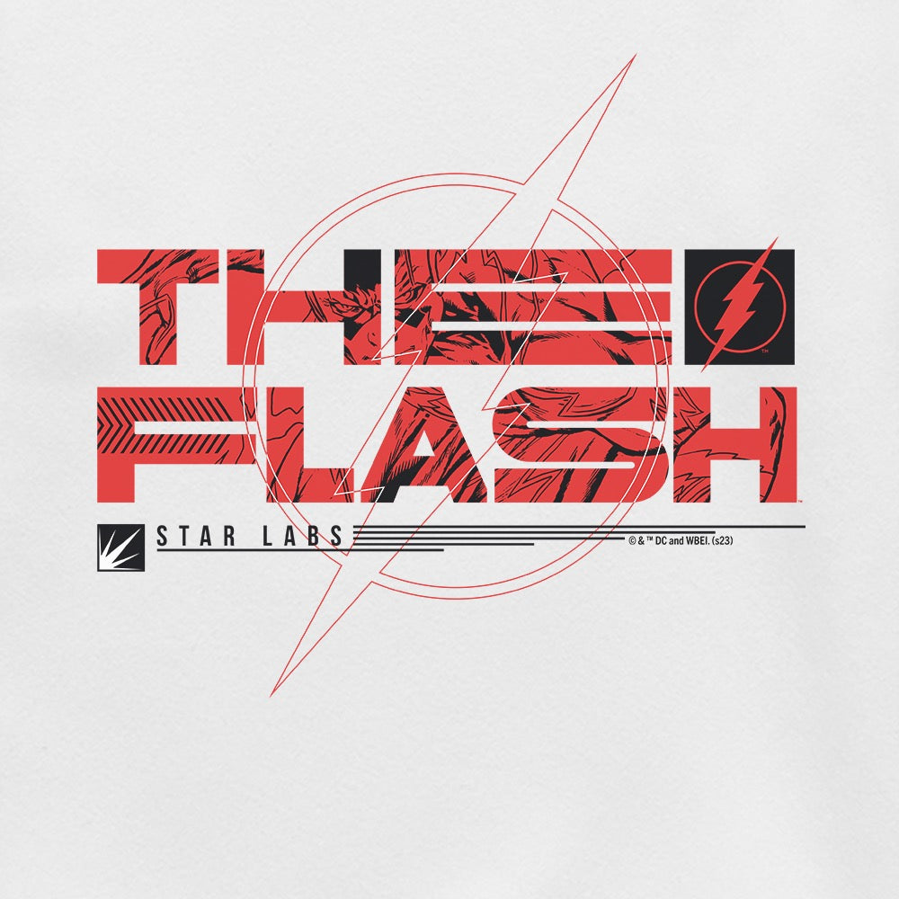The Flash Text Unisex Crewneck Sweatshirt