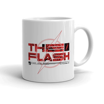 The Flash Logo White Mug