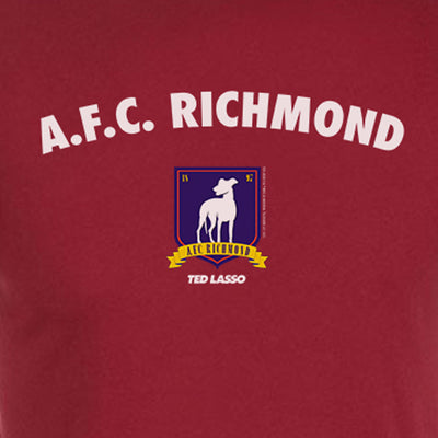 Ted Lasso A.F.C. Richmond Arch and Crest Adult Short Sleeve T-Shirt