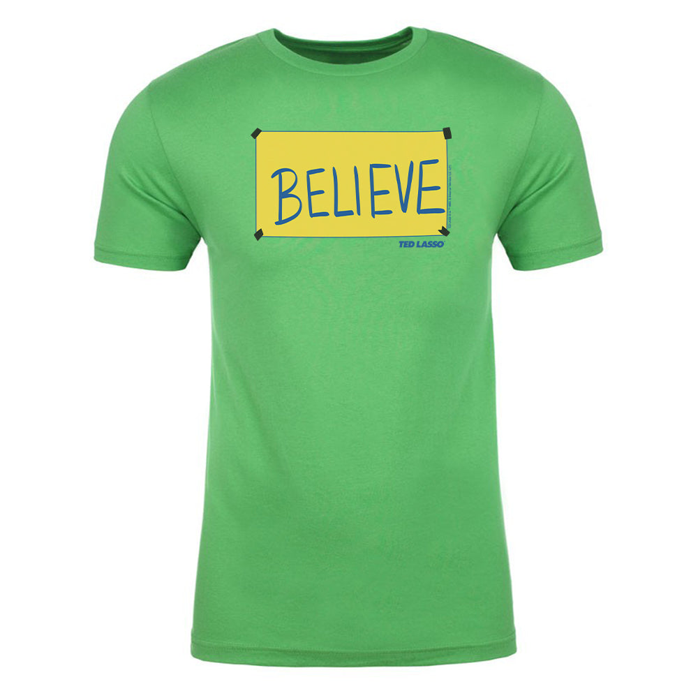 Ted Lasso A.F.C. Richmond Believe Sign Adult Short Sleeve T-Shirt
