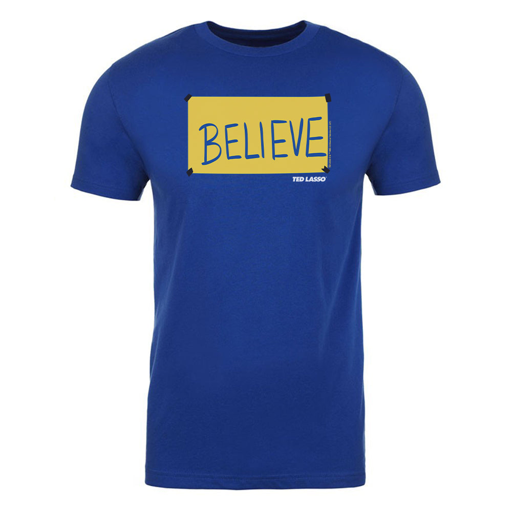 Ted Lasso A.F.C. Richmond Believe Sign Adult Short Sleeve T-Shirt