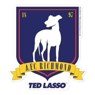 Ted Lasso A.F.C. Richmond Crest Die Cut Sticker