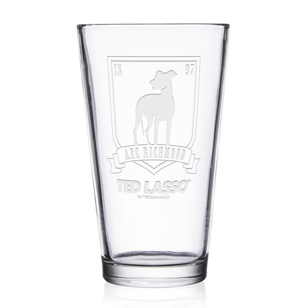 Ted Lasso A.F.C. Richmond Cres Engraved Pint Glass