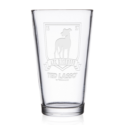 Ted Lasso A.F.C. Richmond Cres Engraved Pint Glass