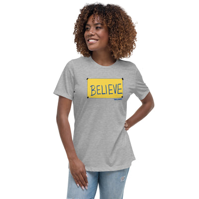 Ted Lasso BELIEVE Sign Women's T-Shirt