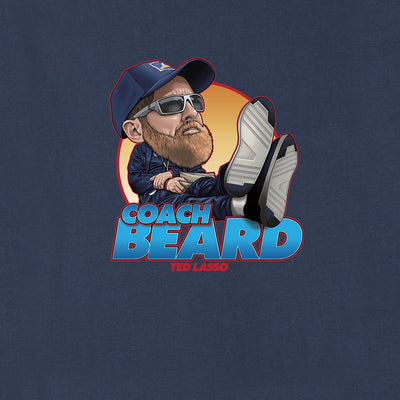 Ted Lasso Bobblehead Adult Short Sleeve T-Shirt Coach Beard