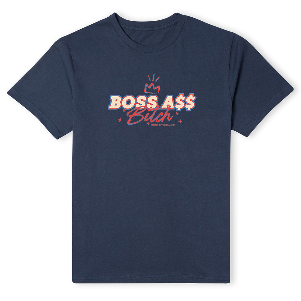 Ted Lasso Boss Ass Bitch Adult Short Sleeve T-Shirt