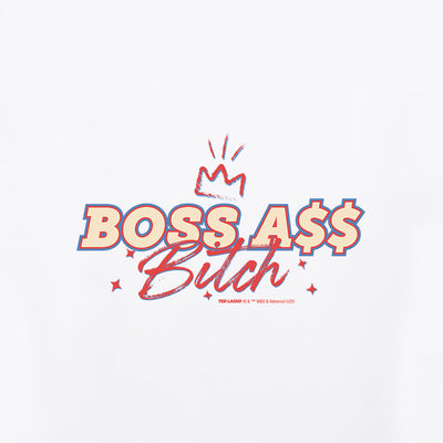 Ted Lasso Boss Ass Bitch Adult Short Sleeve T-Shirt