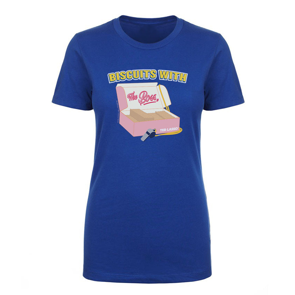Ted Lasso Biscuits With The Boss Women's Short Sleeve T-Shirt