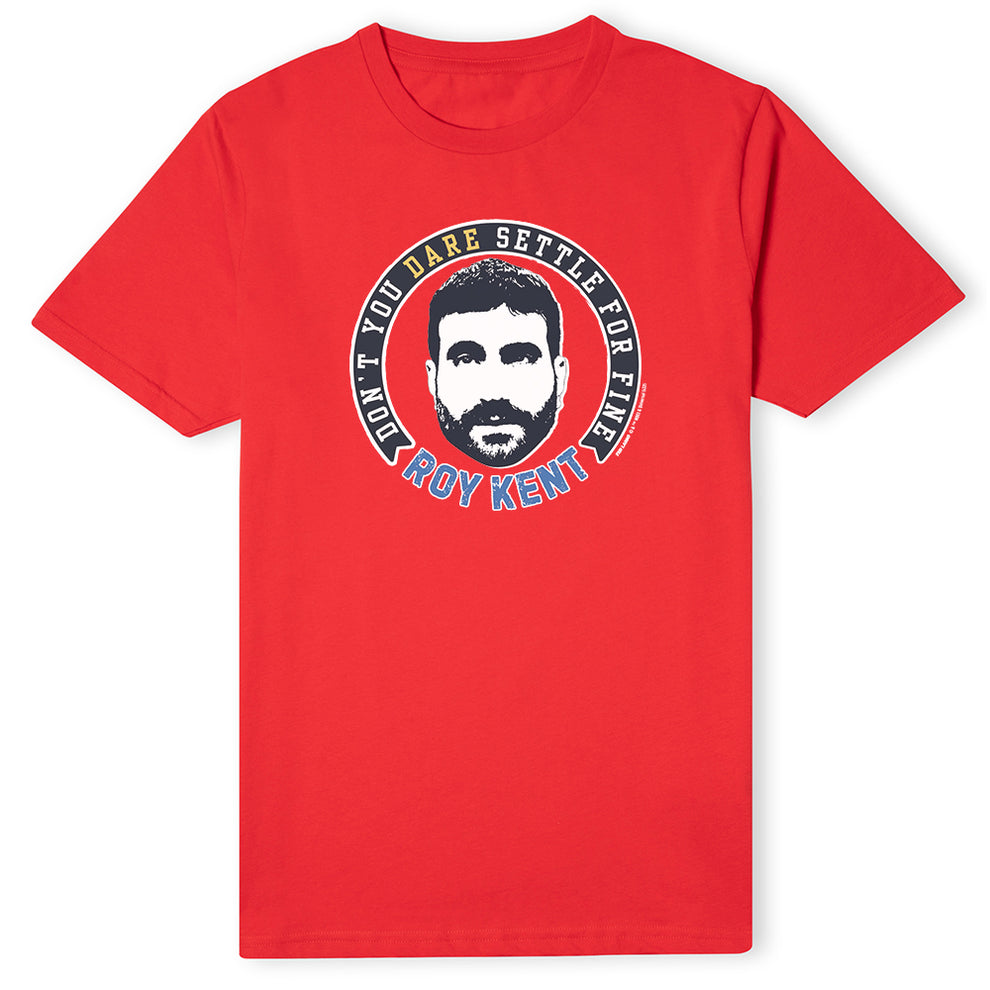 Ted Lasso Don't Settle For Fine Adult Short Sleeve T-Shirt