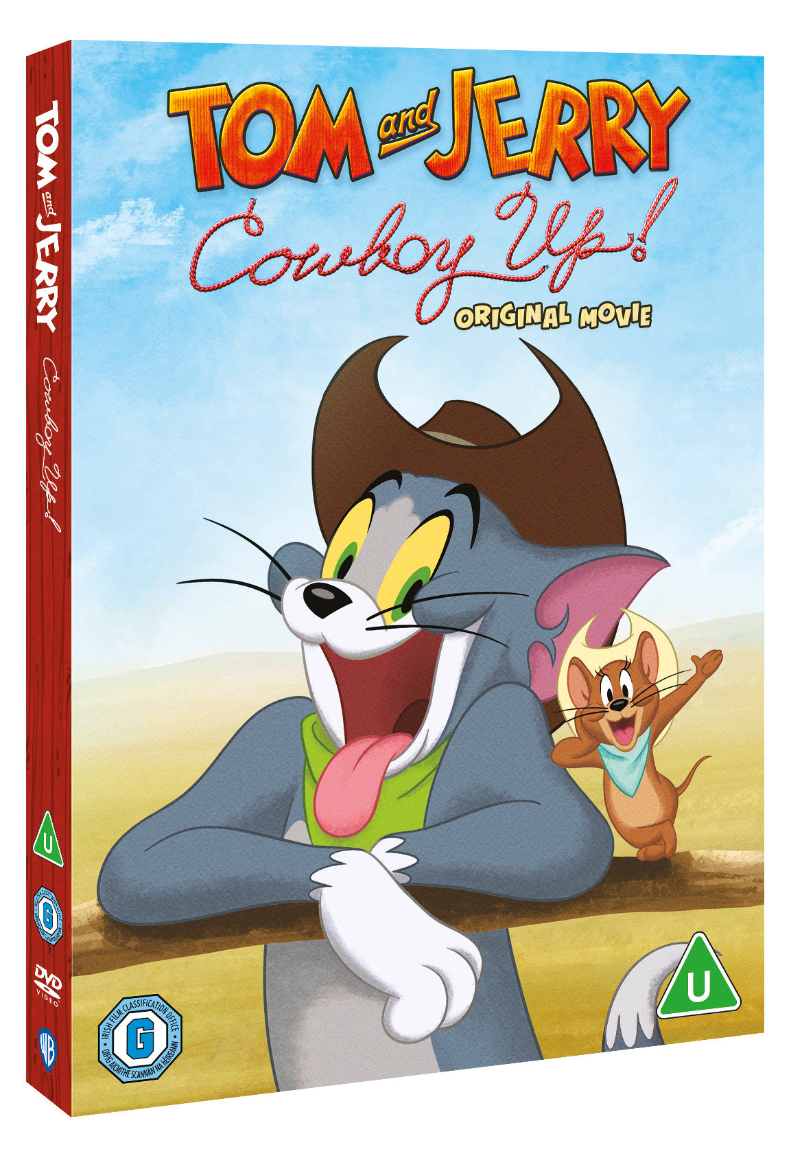 Tom and Jerry Cowboy Up! (DVD) (2022)