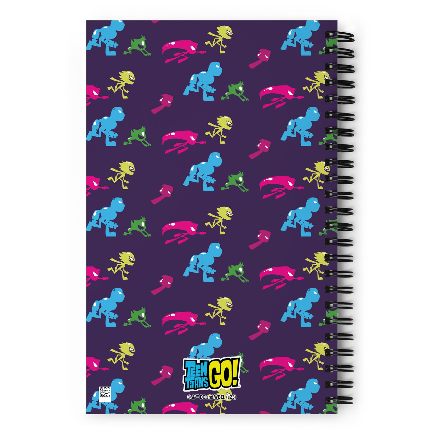Teen Titans Go Characters Pattern Notebook
