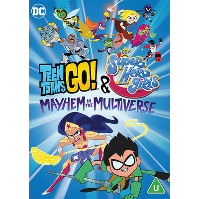 Teen Titans Go! & DC Super Hero Girls: Mayhem in the Multiverse (DVD) (2022)