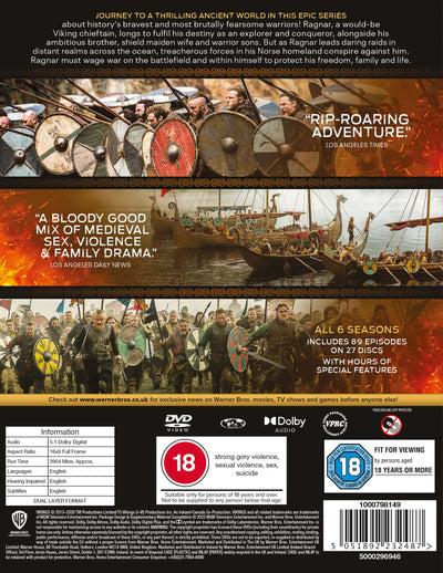 Vikings: The Complete Series (DVD) (2013)