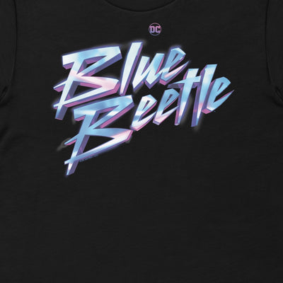 Blue Beetle Logo Adult T-shirt