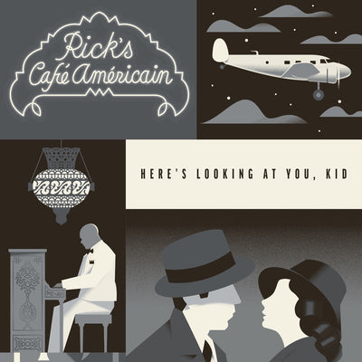 WB100 Casablanca Premium Poster