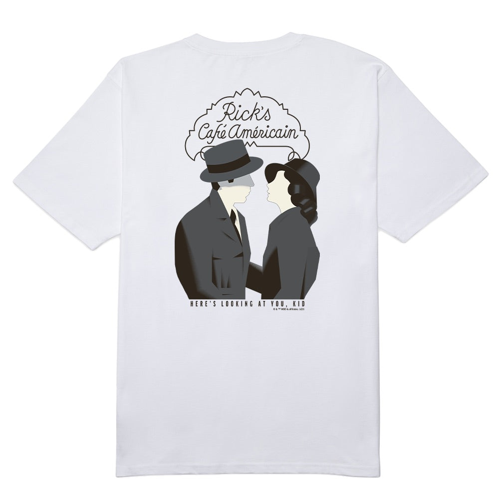 WB100 Casablanca Poster Adult Short Sleeve T-Shirt
