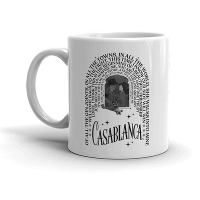 WB100 Casablanca Quotes Mug White Mug