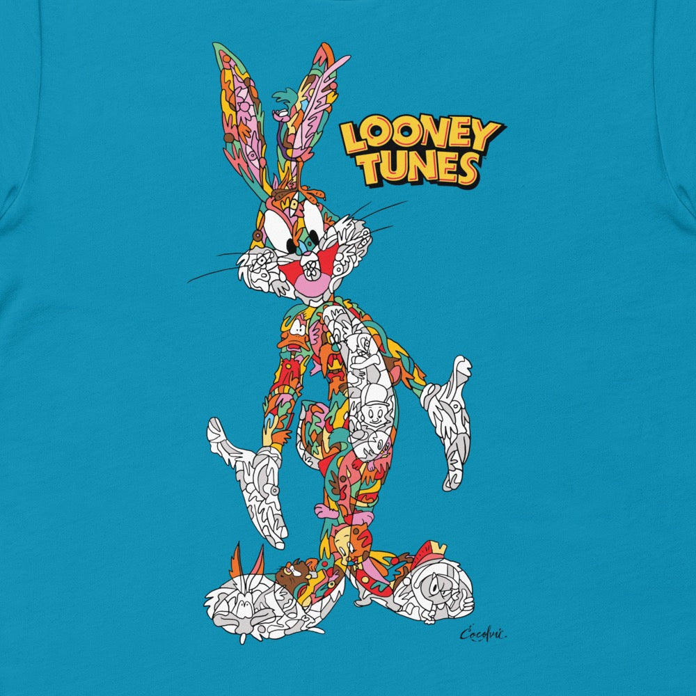 WB 100 COCOLVU Bugs Bunny Adult T-Shirt