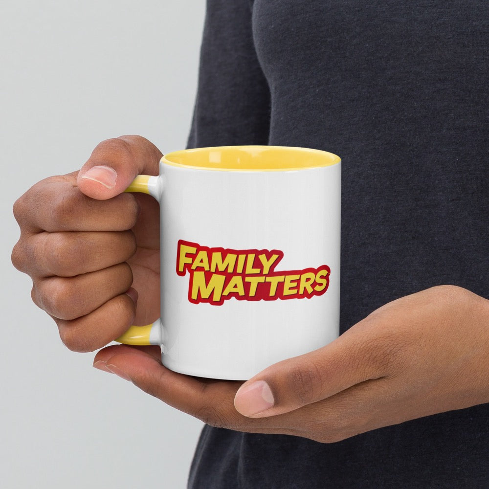 WB100 Family Matters Two-Tone Mug
