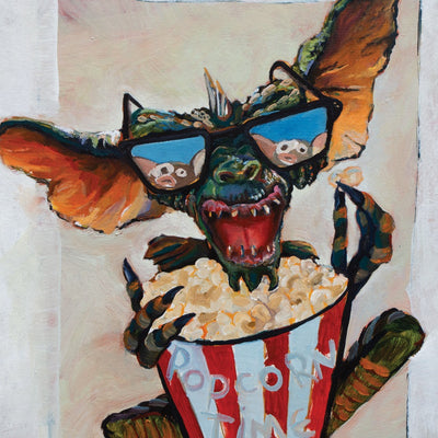 WB 100 Gremlins Popcorn Time Poster