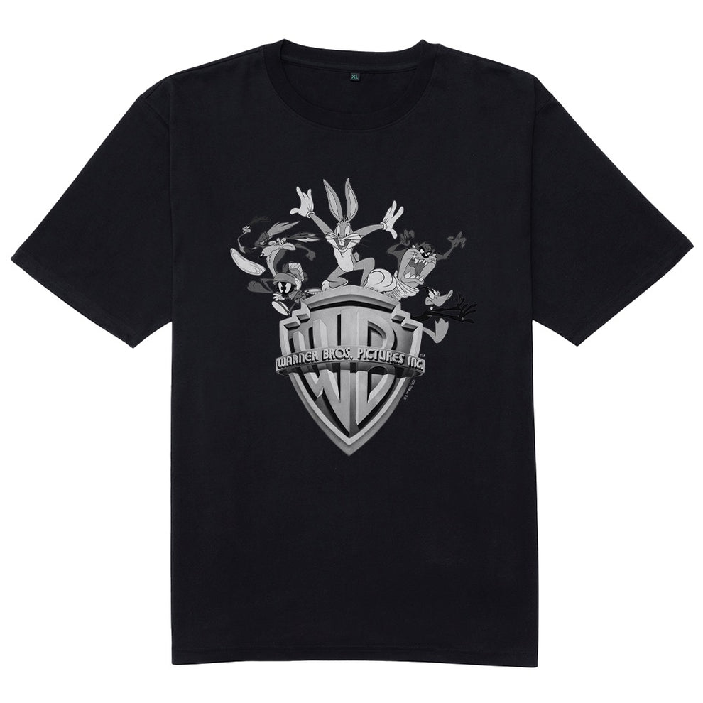 WB100 Warner Bros Shield Looney Tunes Adult Short Sleeve T-Shirt