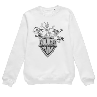 WB100 Warner Bros Shield Looney Tunes Adult Crew