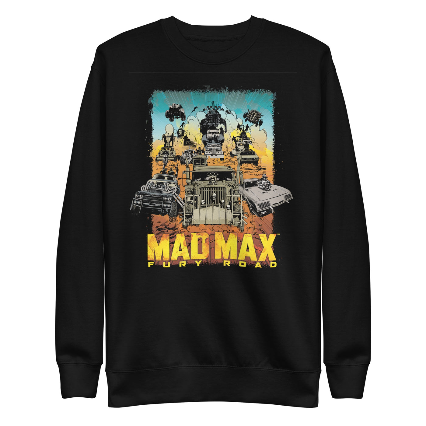 WB 100 Mad Max Fury Road Adult Sweatshirt