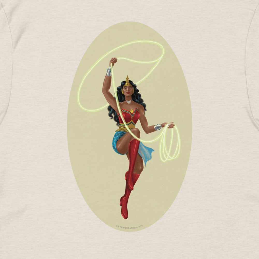 WB 100 Shyama Golden Wonder Woman Adult Short Sleeve T-Shirt