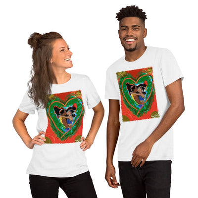WB 100 Ngadi Smart Love & Basketball Adult T-Shirt