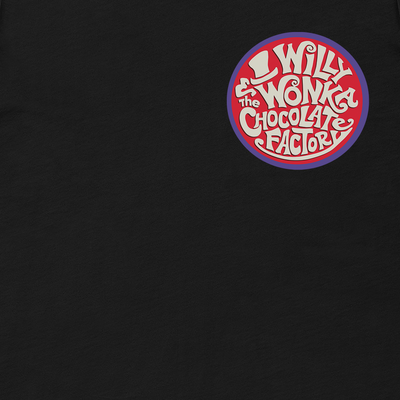 WB100 Willy Wonka & The Chocolate Factory Poster Adult Short Sleeve T-Shirt