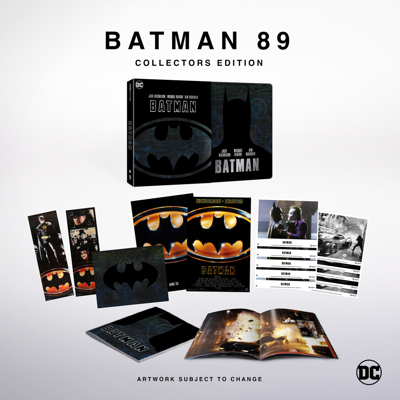 Batman (1989) Ultimate Collector's Edition 4K Ultra HD Steelbook (4K Ultra HD) (1989)