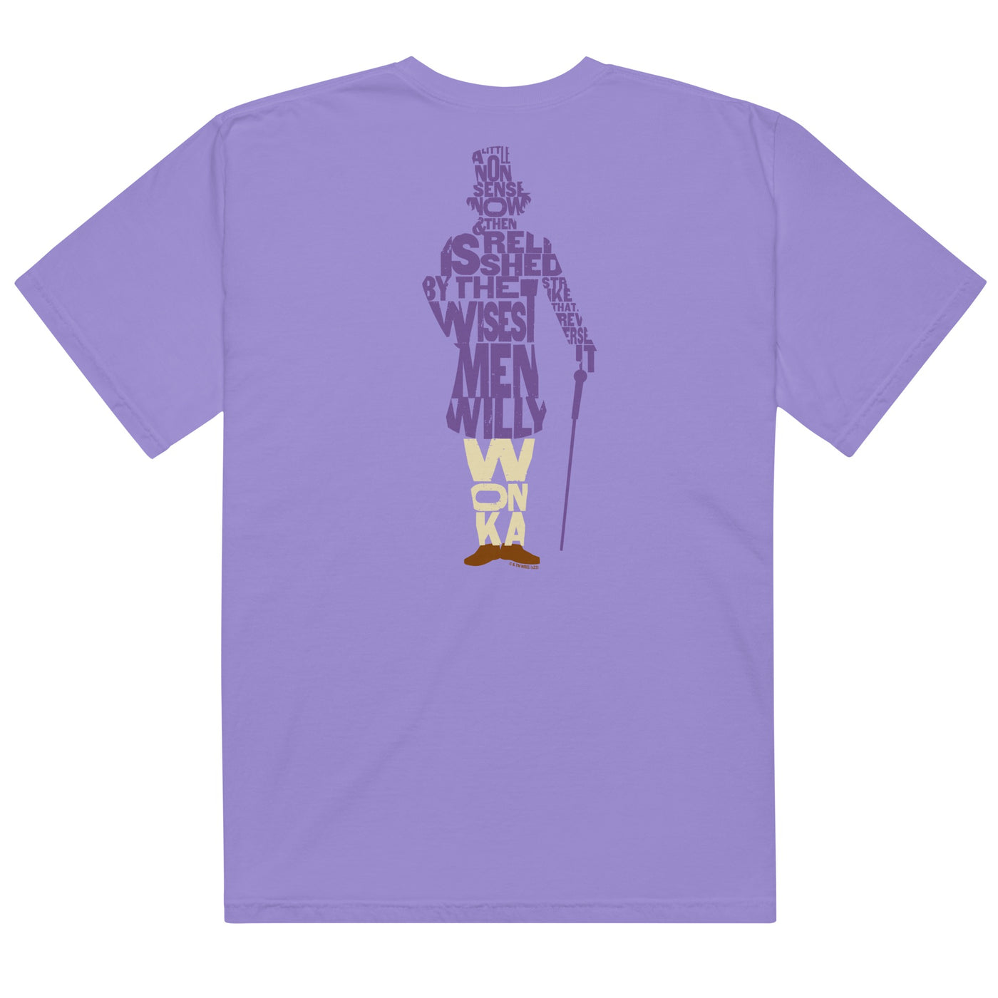 Willy Wonka and the Chocolate Factory Silhouette Unisex T-Shirt
