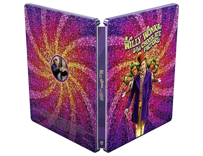 Willy Wonka & The Chocolate Factory Steelbook [4K Ultra HD] [1971] [Blu-ray] [2023]