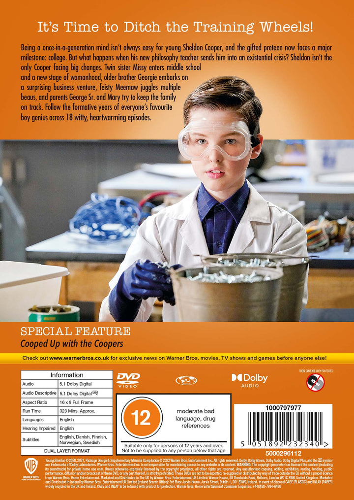 Sheldon Cooper Young Sheldon With English Subtitles Walmart