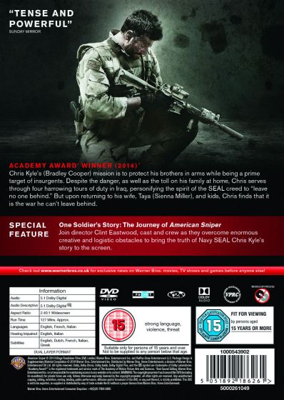 American Sniper [2014] (DVD)