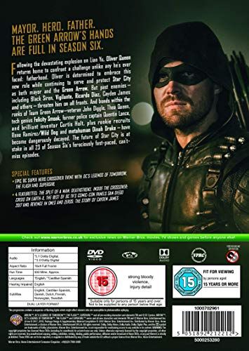 Arrow: Season 6 [2018] (DVD)