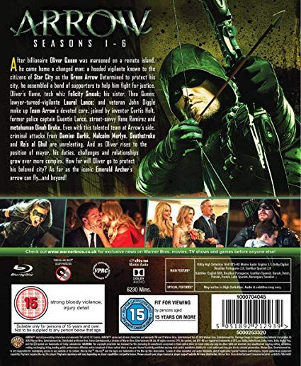 Arrow: Season 1-6 (Blu-Ray) (2018)