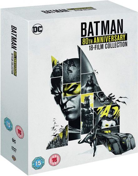 Batman 80th Annniversary Collection [2019] (DVD) – Warner Bros. Shop - UK