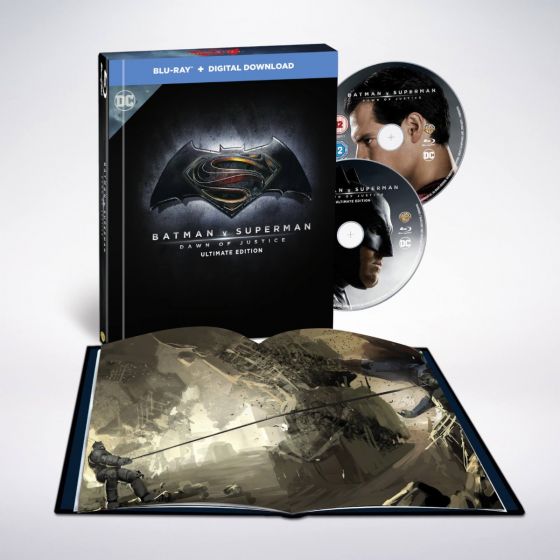 Batman v Superman: Dawn of Justice Filmbook Ultimate Edition (Blu-ray) (2016)