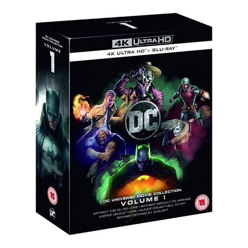 DC Animated 4K Collection: VOLUME 1 [2019] (4K Ultra HD + Blu-ray)