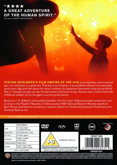 Empire Of The Sun [1987] [2002] (DVD)