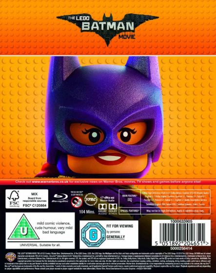 The LEGO Batman Movie (Blu-ray) (2017)