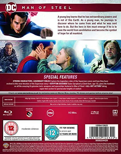 Man of Steel [Superman] (Blu-ray) (2013)