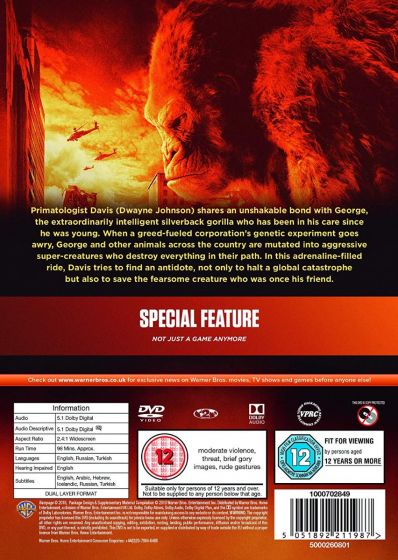 Rampage [2018] (DVD)